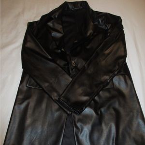 Black Leather Blazer